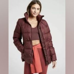 Athleta Downtown Jacket in Decadent Chocolate, Size Smalll